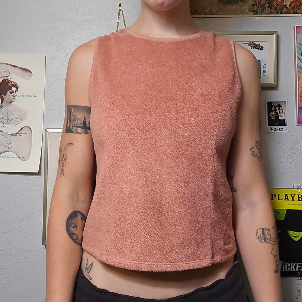 Dusty rose horny toad sleeveless